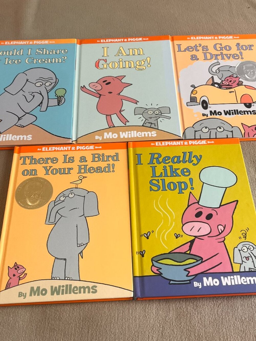 Mo Willems Lot of 5 Children's Books Hard Cover New